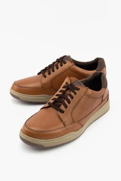 Rockport Bronson Lace To Toe Cognac Fashion