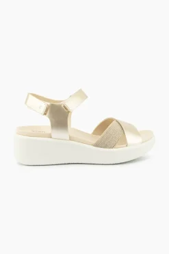 ECCO Flowt Wedge 273323 Gold Clearance