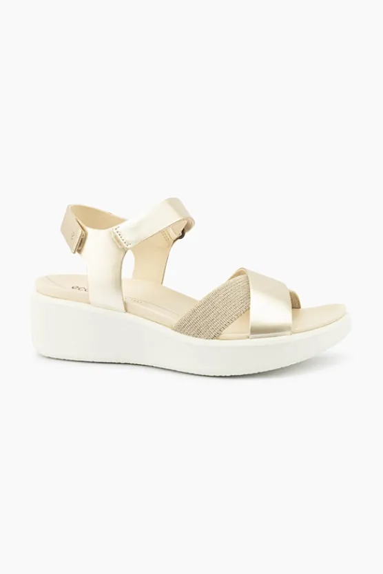 ECCO Flowt Wedge 273323 Gold Clearance