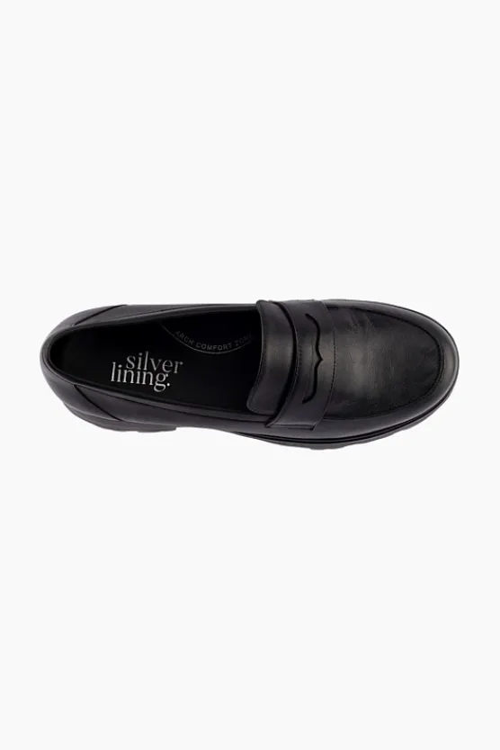 Silver Lining Greyson BlackLeather Discount