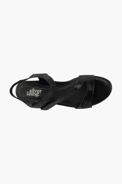 Silver Lining Quill BlackSparkle Fashion