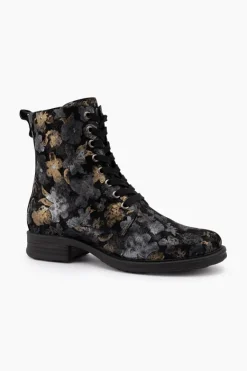 Silver Lining Trooper Print BlackGold Fashion